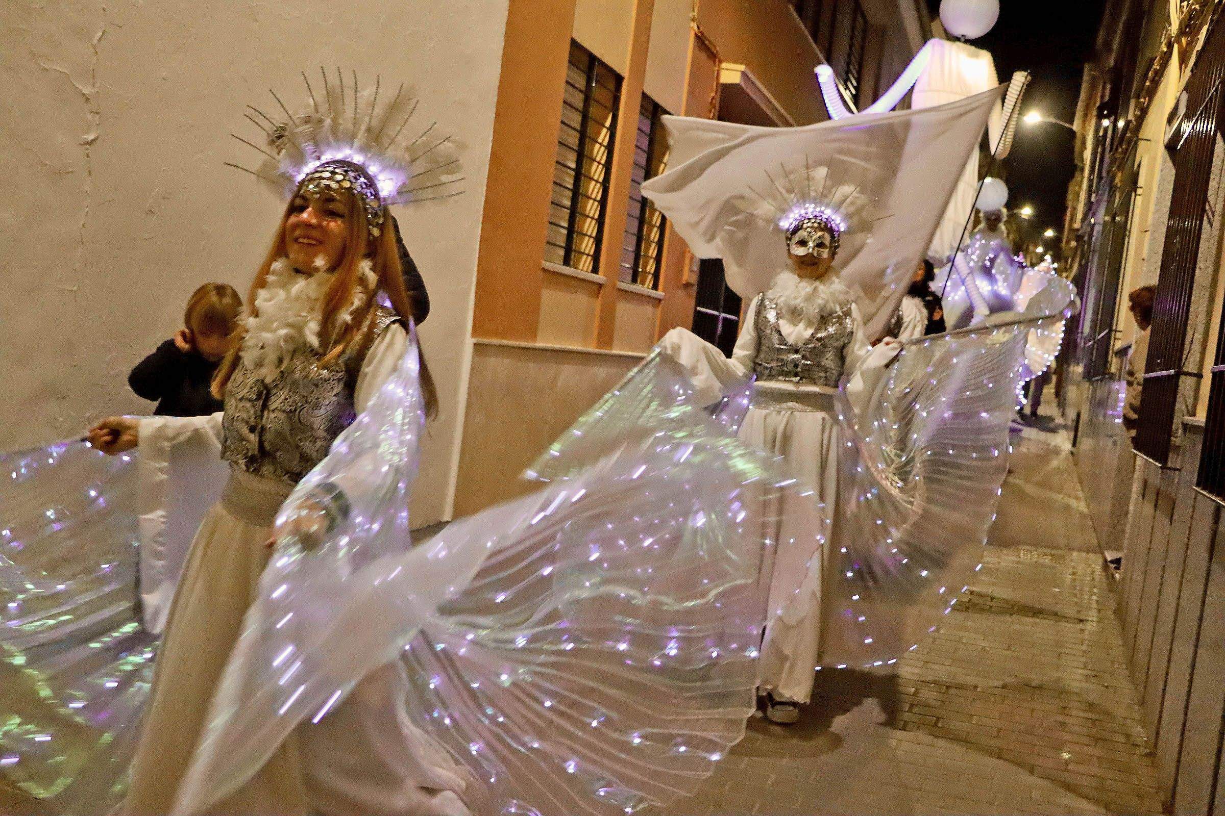 Desfile de navidad de la Federación de Asociaciones de Vecinos