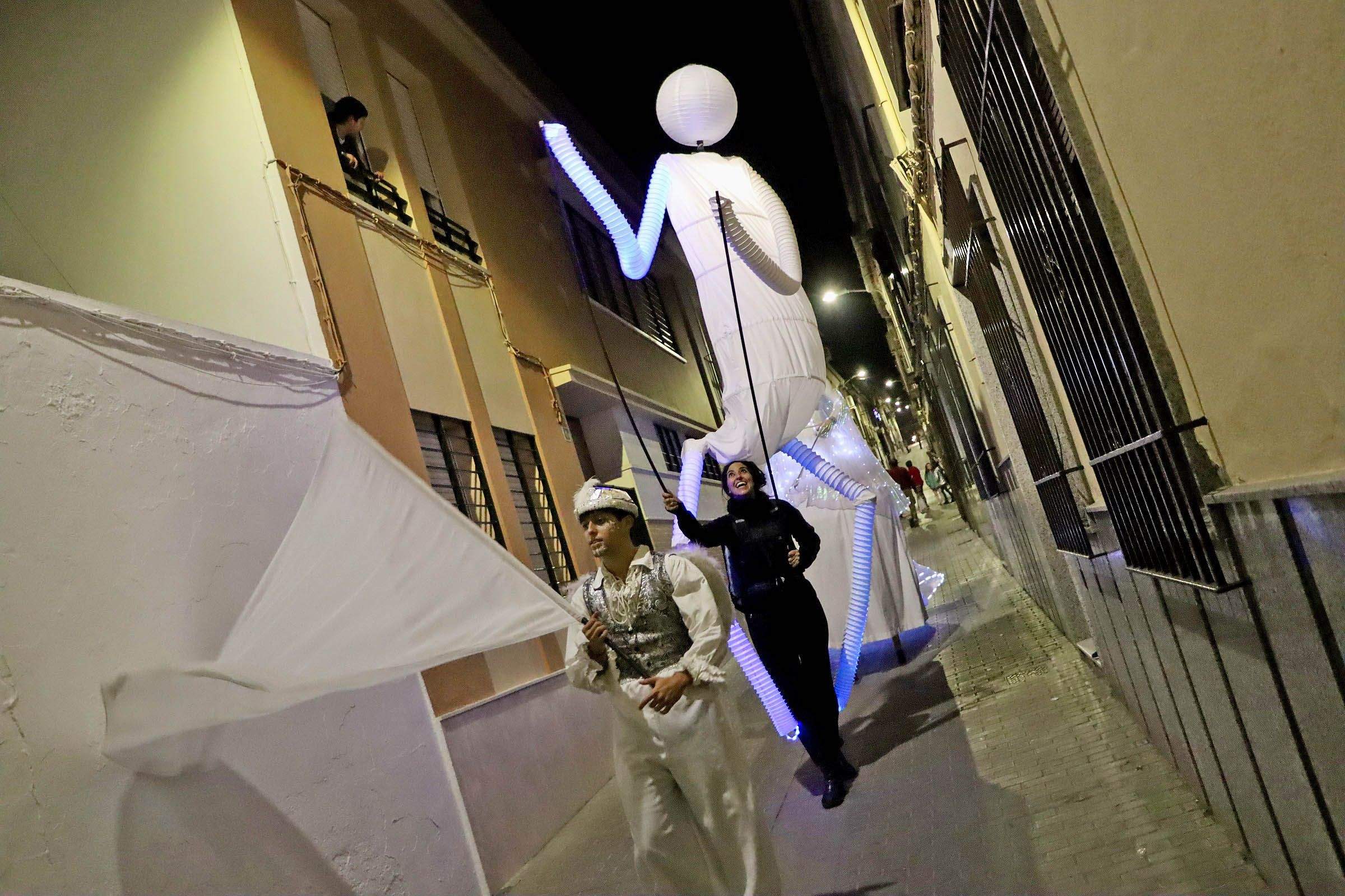 Desfile de navidad de la Federación de Asociaciones de Vecinos