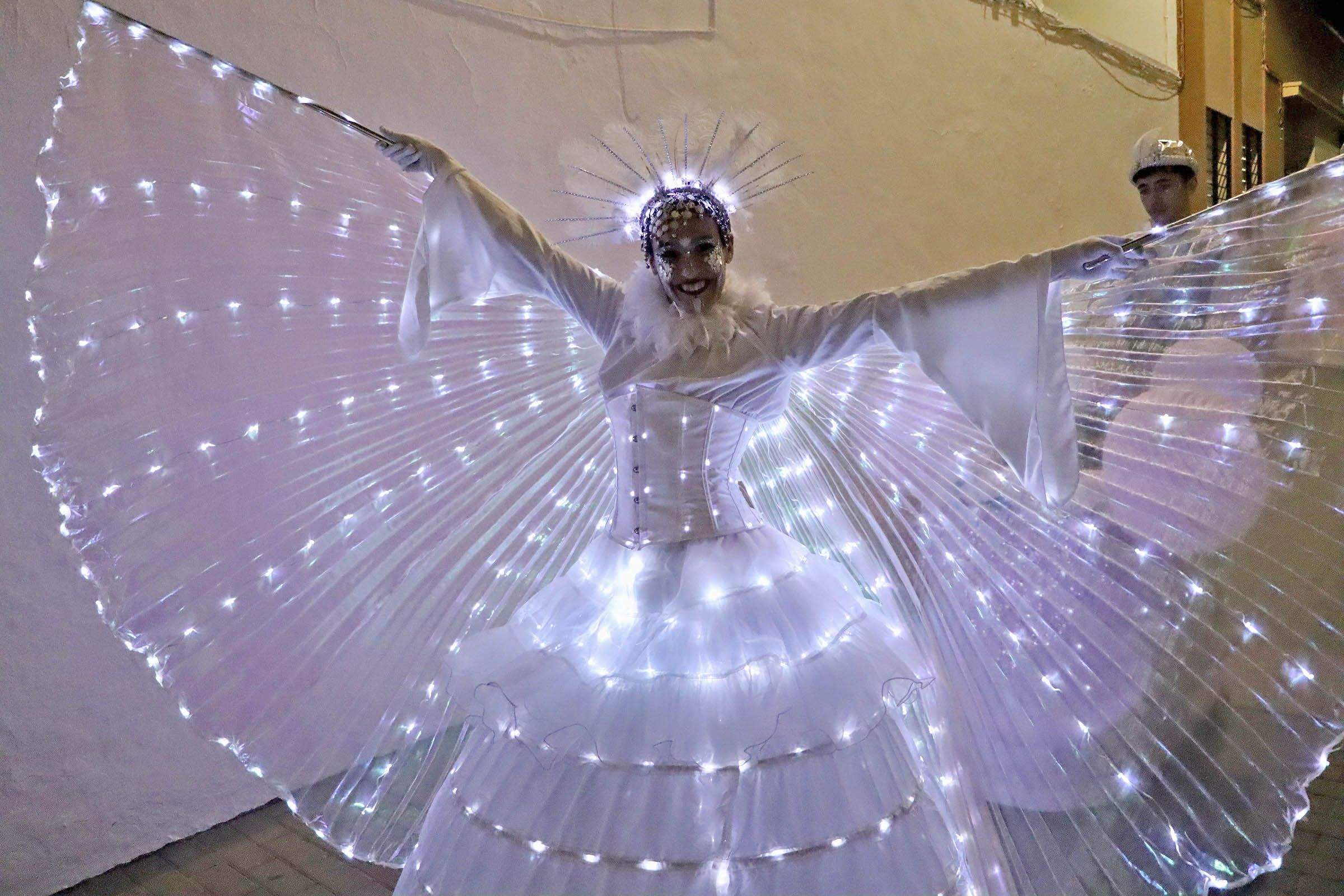 Desfile de navidad de la Federación de Asociaciones de Vecinos