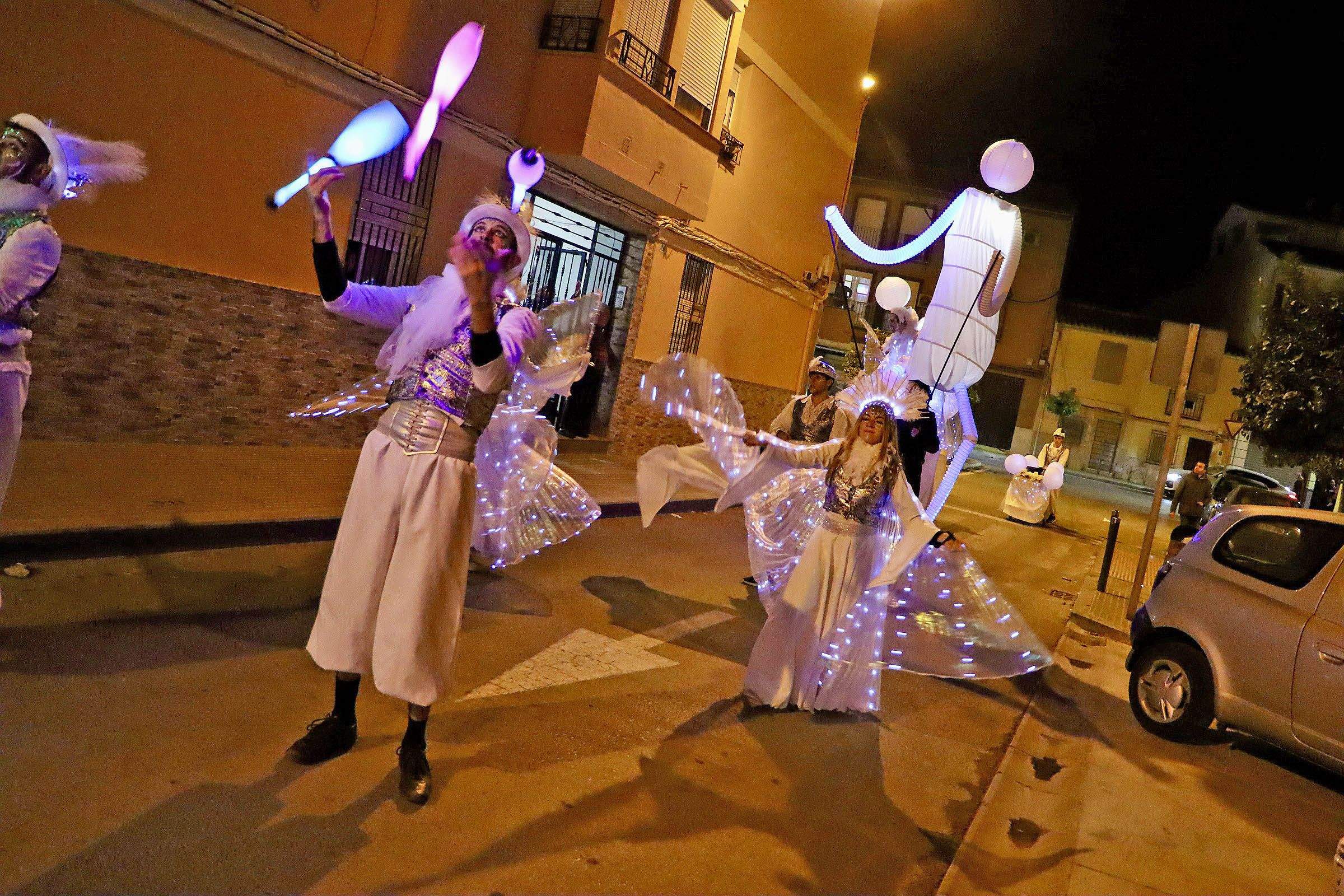 Desfile de navidad de la Federación de Asociaciones de Vecinos