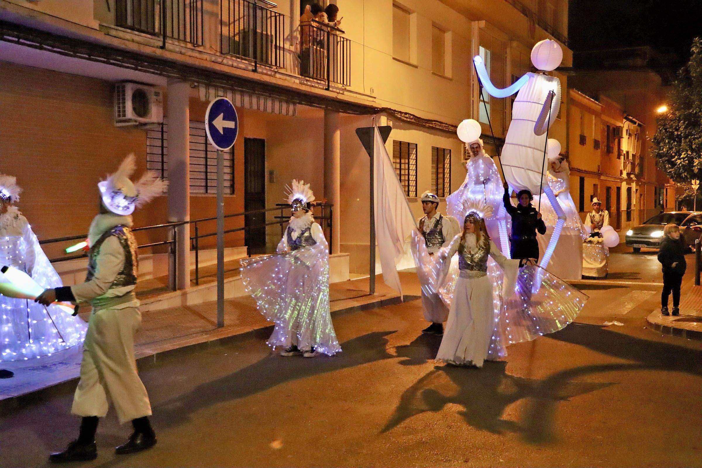 Desfile de navidad de la Federación de Asociaciones de Vecinos