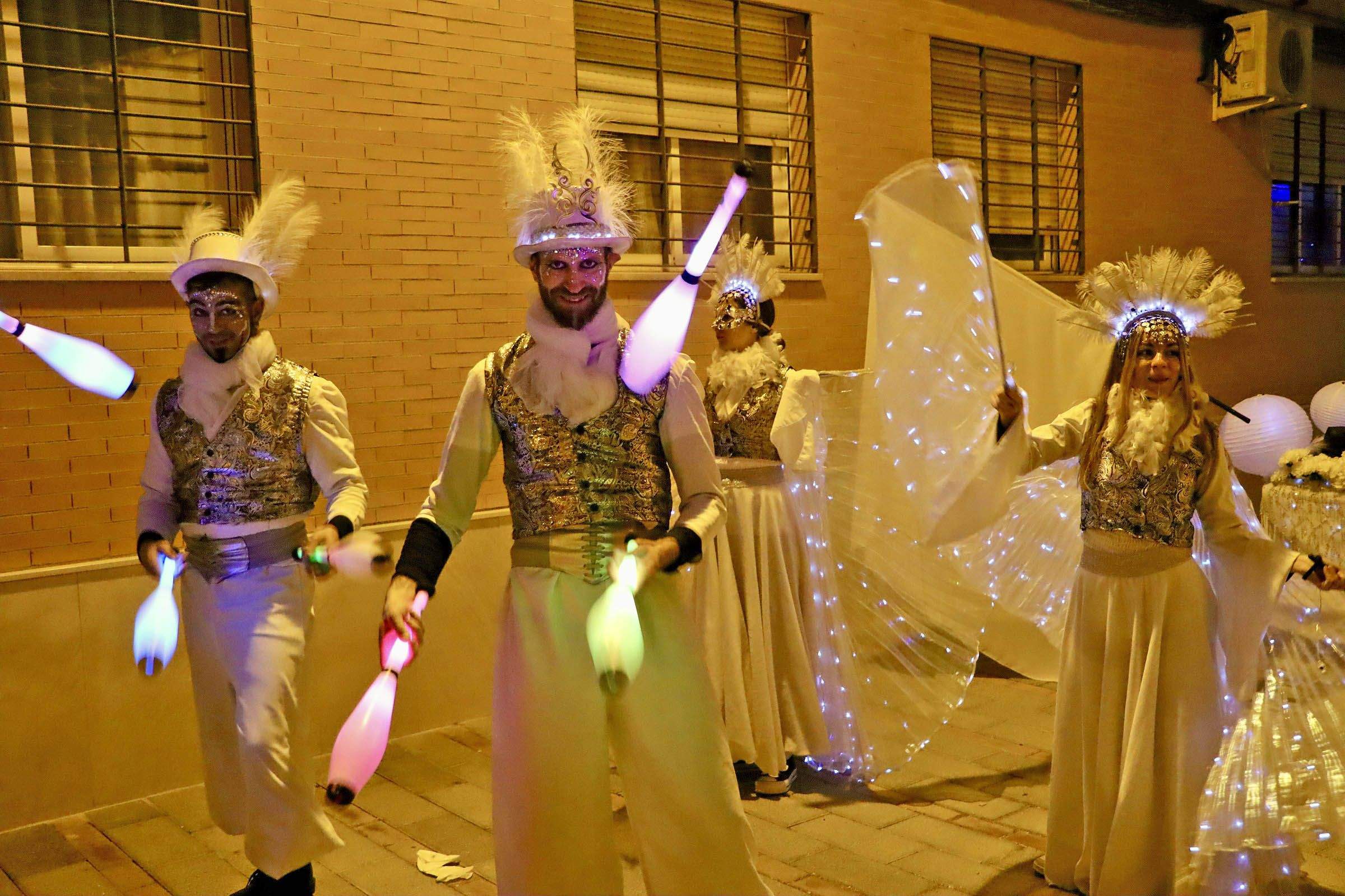 Desfile de navidad de la Federación de Asociaciones de Vecinos