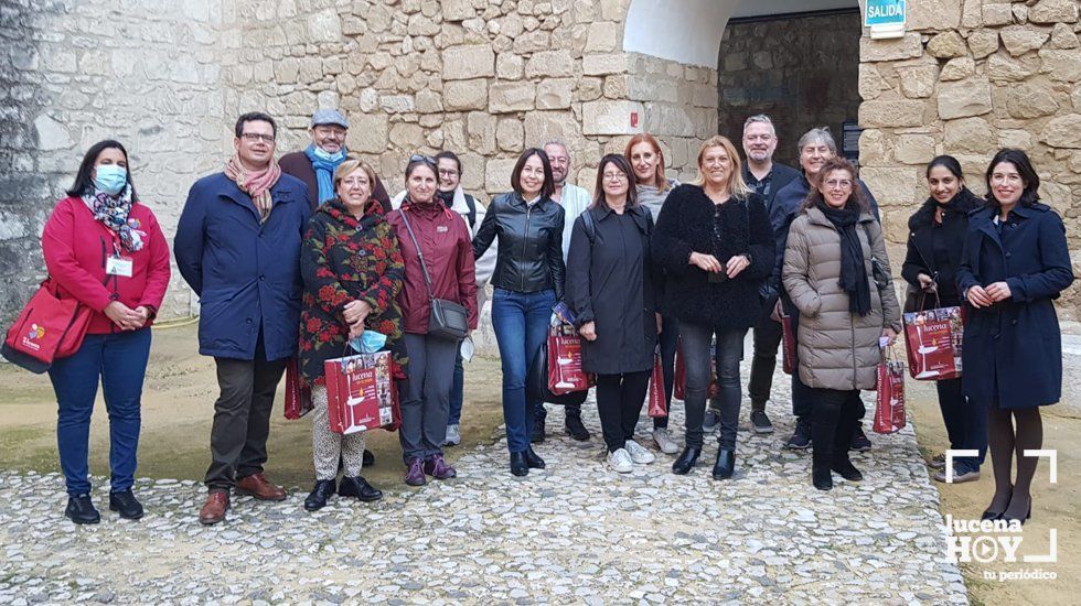  La edil de Turismo, Teresa alonso, junto a los participantes en este actividad de promoción del turismo local 