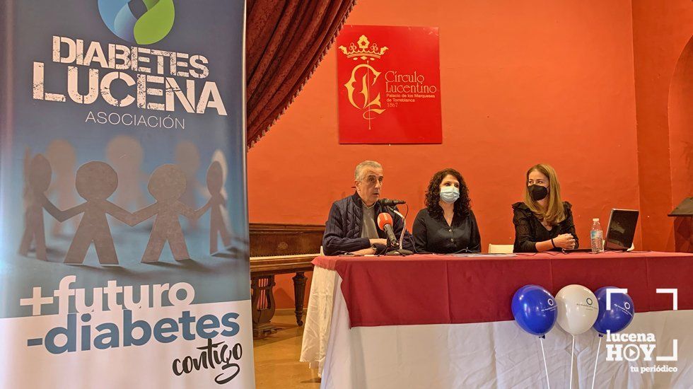  Una imagen de la última jornada informativa de la asociación Diabetes Lucena. Archivo 