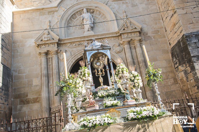 GALERÍA: Lucena celebra un Corpus adelantado. Las fotos de la procesión