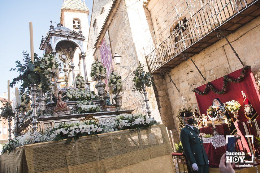 GALERÍA: Lucena celebra un Corpus adelantado. Las fotos de la procesión GALERÍA: Lucena celebra un Corpus adelantado. Las fotos de la procesión