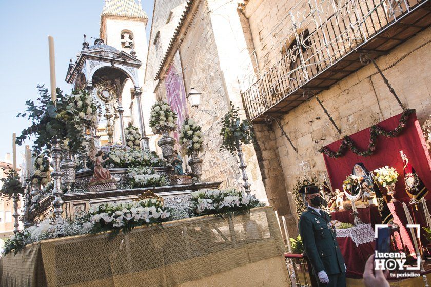 GALERÍA: Lucena celebra un Corpus adelantado. Las fotos de la procesión