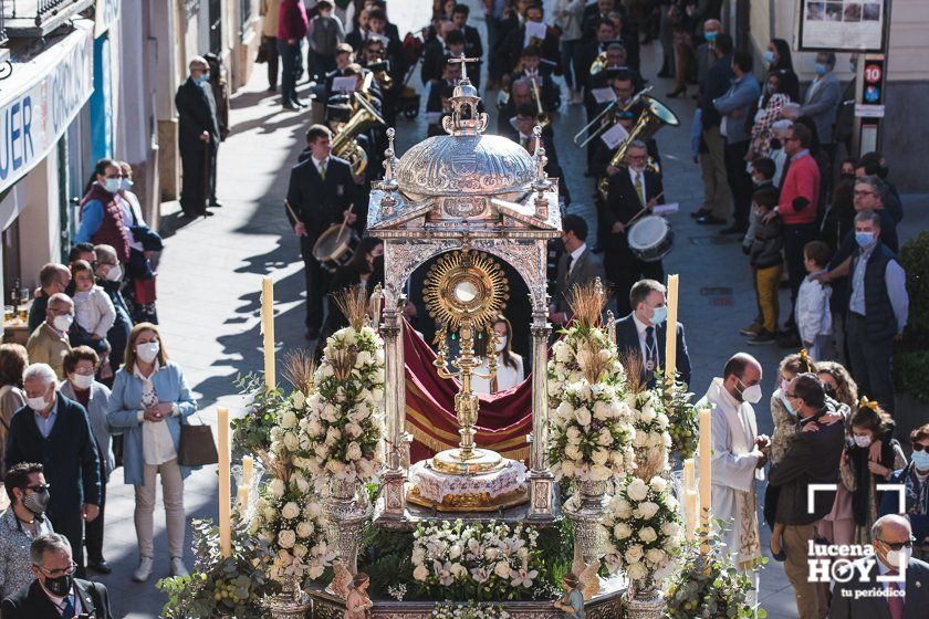 GALERÍA: Lucena celebra un Corpus adelantado. Las fotos de la procesión GALERÍA: Lucena celebra un Corpus adelantado. Las fotos de la procesión