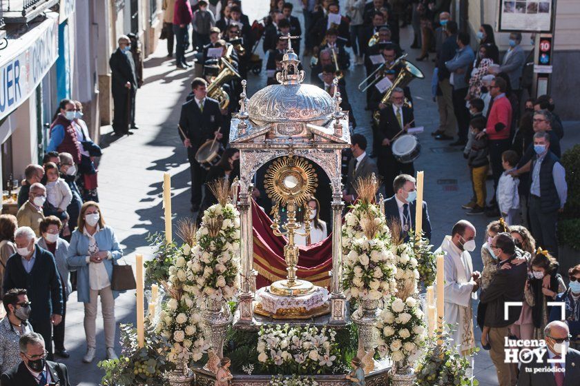 GALERÍA: Lucena celebra un Corpus adelantado. Las fotos de la procesión