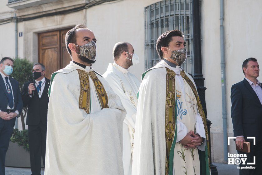 GALERÍA: Lucena celebra un Corpus adelantado. Las fotos de la procesión