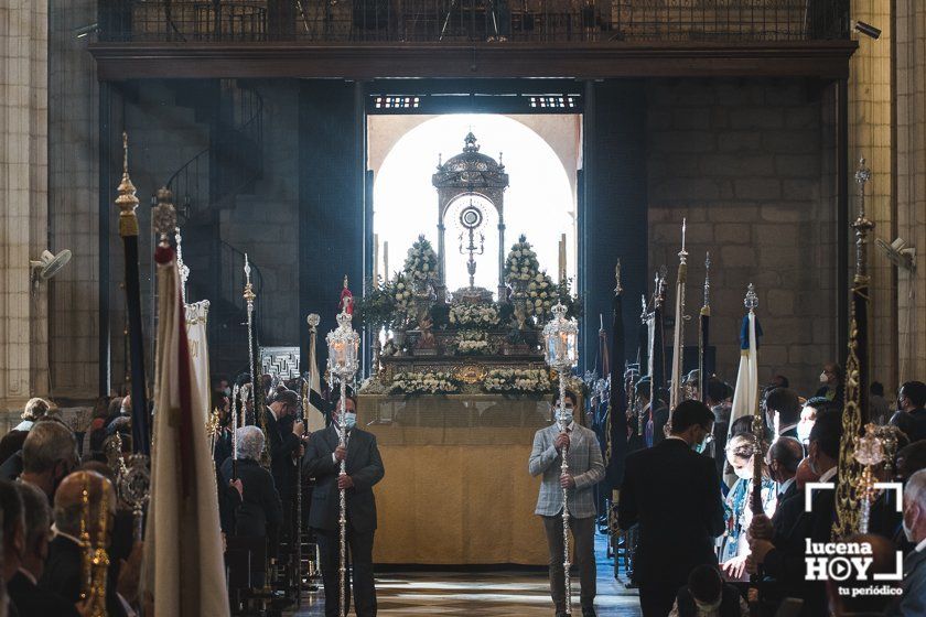 GALERÍA: Lucena celebra un Corpus adelantado. Las fotos de la procesión