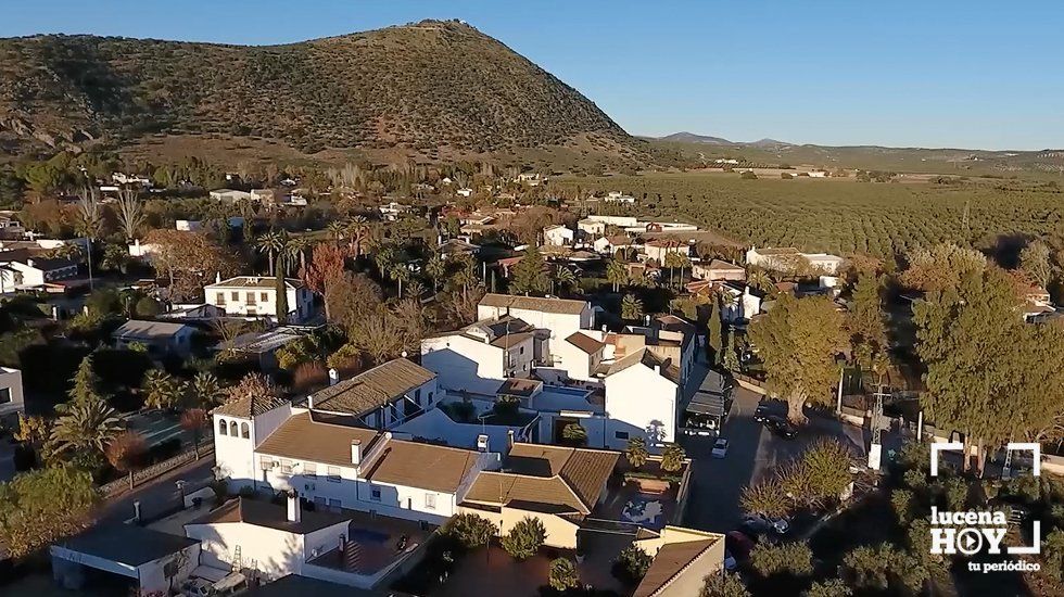  Vista aérea parcial de la zona residencial de Campo de Aras 