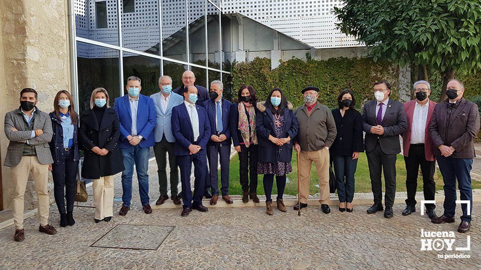  Autoridades presentes en la inauguración de esta edición de Feven 