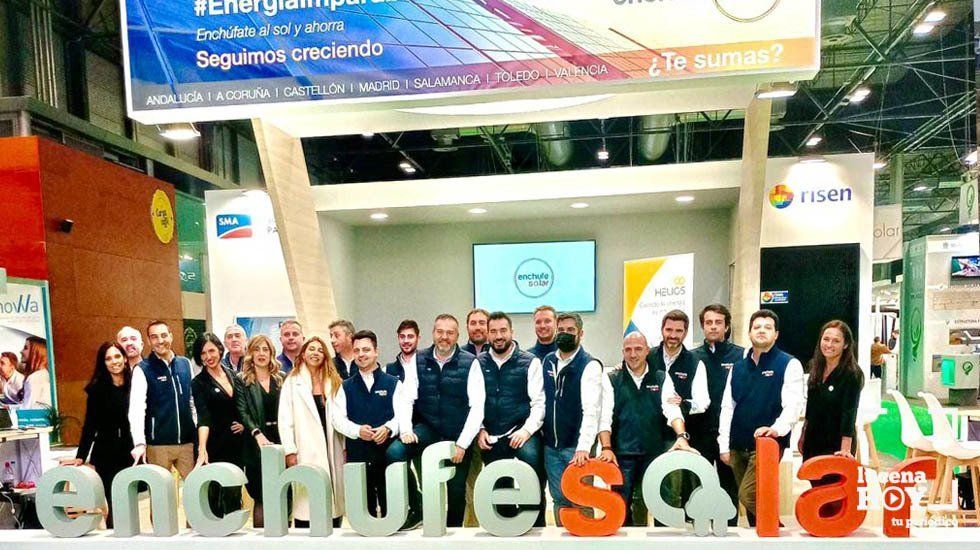  El equipo de Enchufe Solar en la Feria Internacional de Energía y Medioambiente Genera 2021 celebrada en IFEMA Madrid 