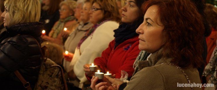  25N: Una vela por cada mujer víctima de la violencia machista 