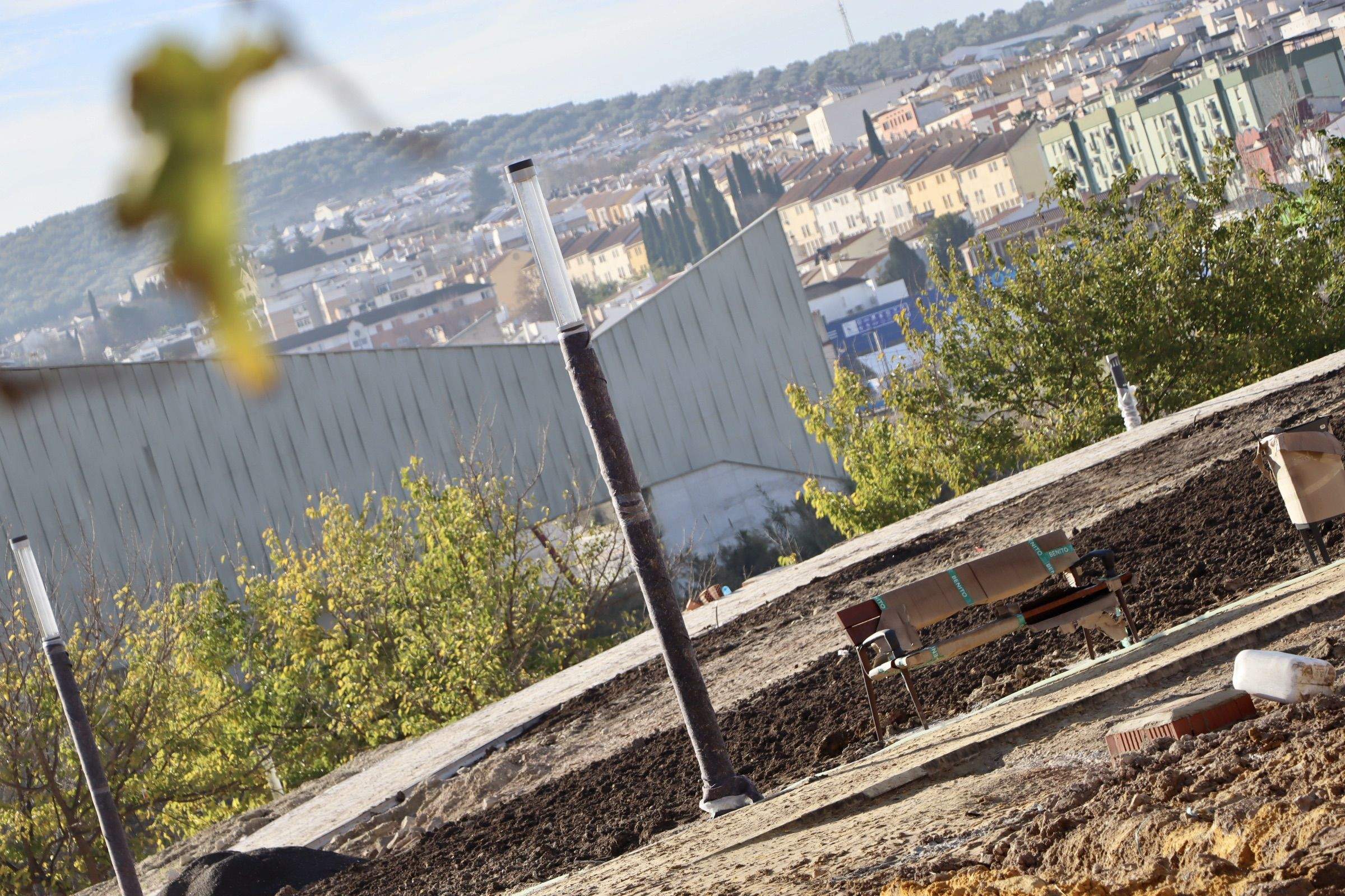 Estado actual de las obras del Parque Europa Estado actual de las obras del Parque Europa