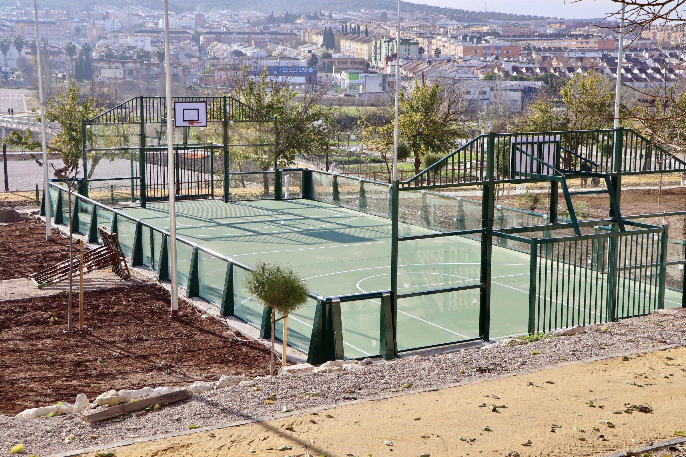 Estado actual de las obras del Parque Europa Estado actual de las obras del Parque Europa