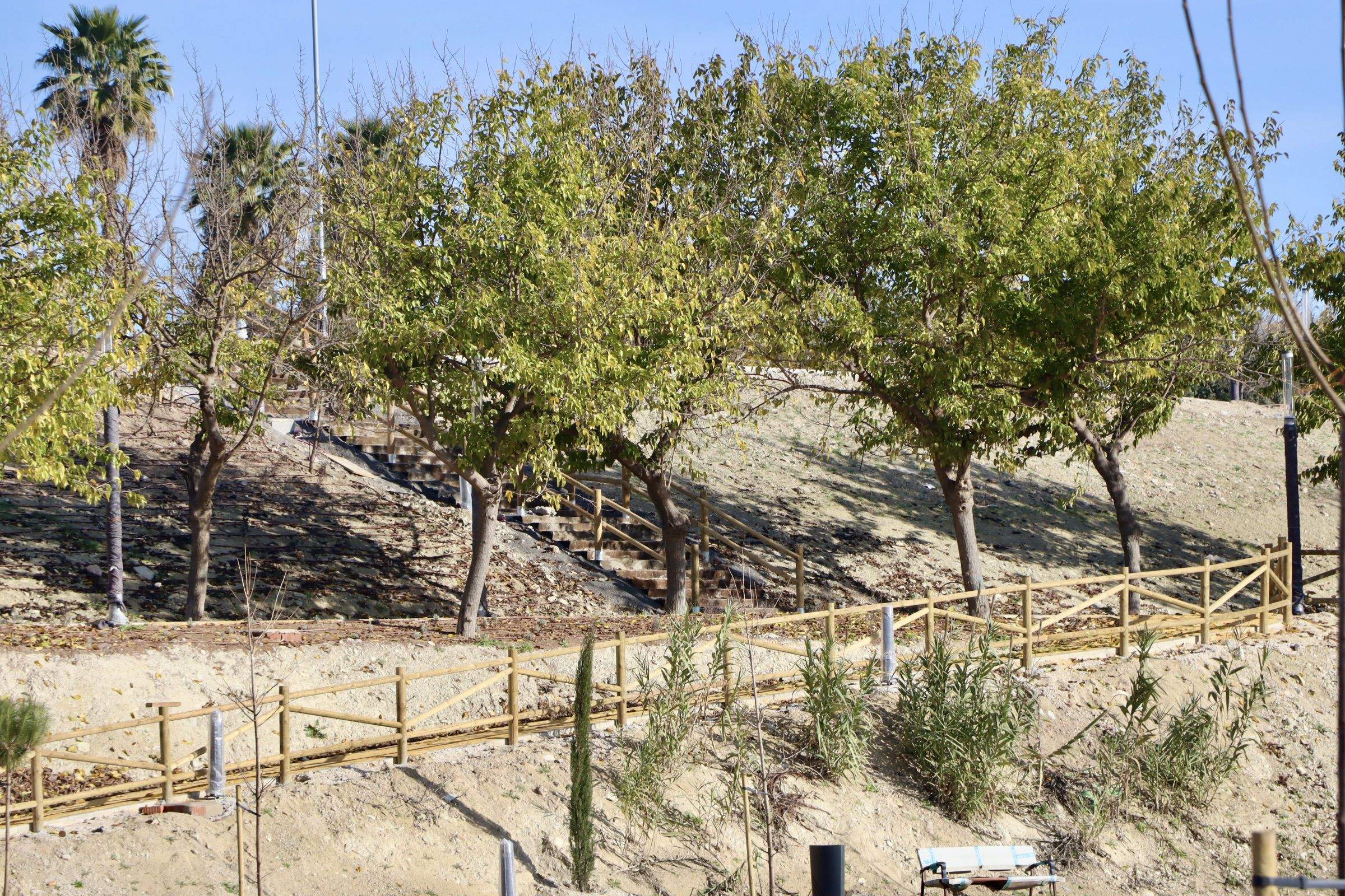 Estado actual de las obras del Parque Europa