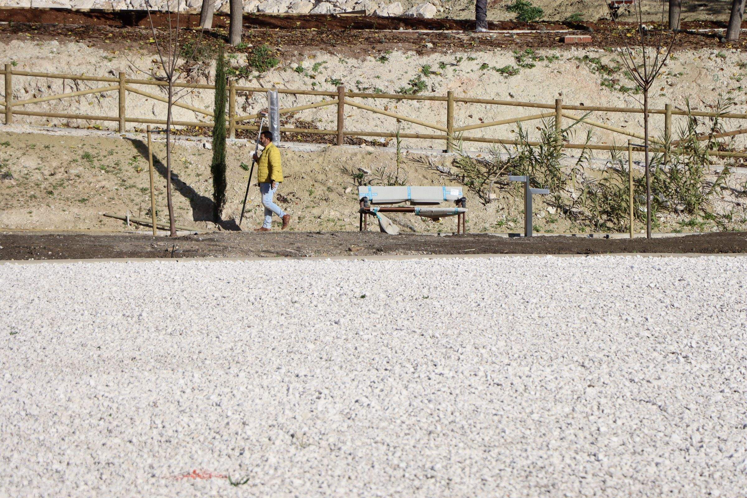 Estado actual de las obras del Parque Europa Estado actual de las obras del Parque Europa