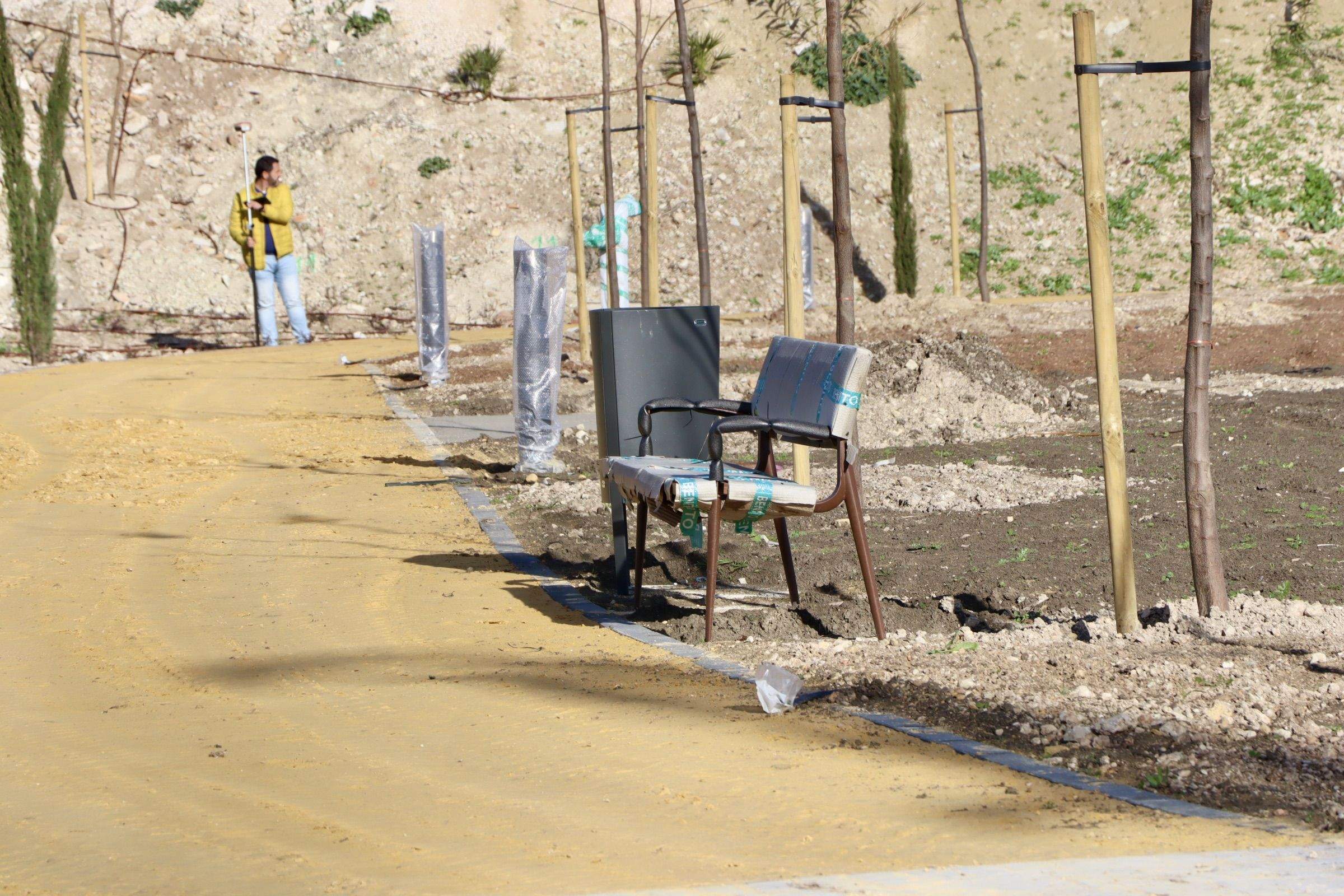 Estado actual de las obras del Parque Europa Estado actual de las obras del Parque Europa