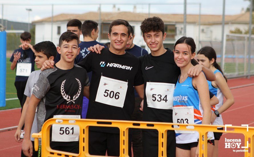 GALERÍA III: XXII Carrera Popular Ciudad de Lucena: Las fotos de la carrera cadete y juvenil y la reservada a personas con discapacidad