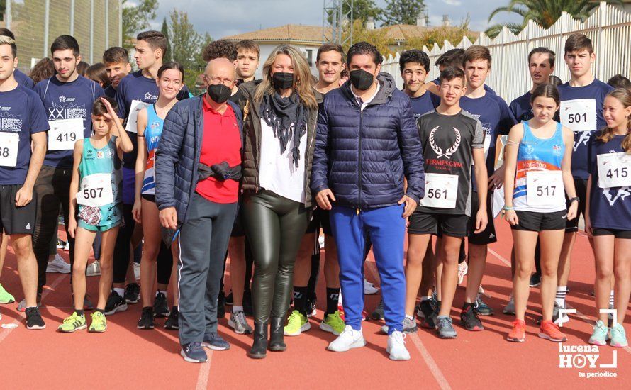 GALERÍA III: XXII Carrera Popular Ciudad de Lucena: Las fotos de la carrera cadete y juvenil y la reservada a personas con discapacidad