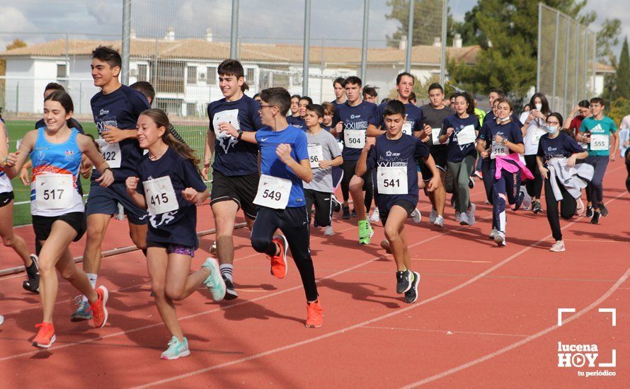 GALERÍA III: XXII Carrera Popular Ciudad de Lucena: Las fotos de la carrera cadete y juvenil y la reservada a personas con discapacidad