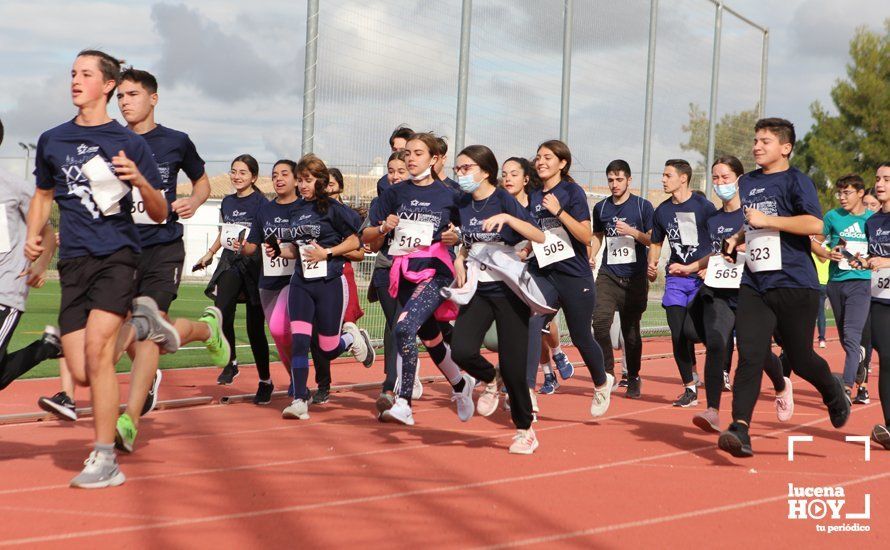 GALERÍA III: XXII Carrera Popular Ciudad de Lucena: Las fotos de la carrera cadete y juvenil y la reservada a personas con discapacidad