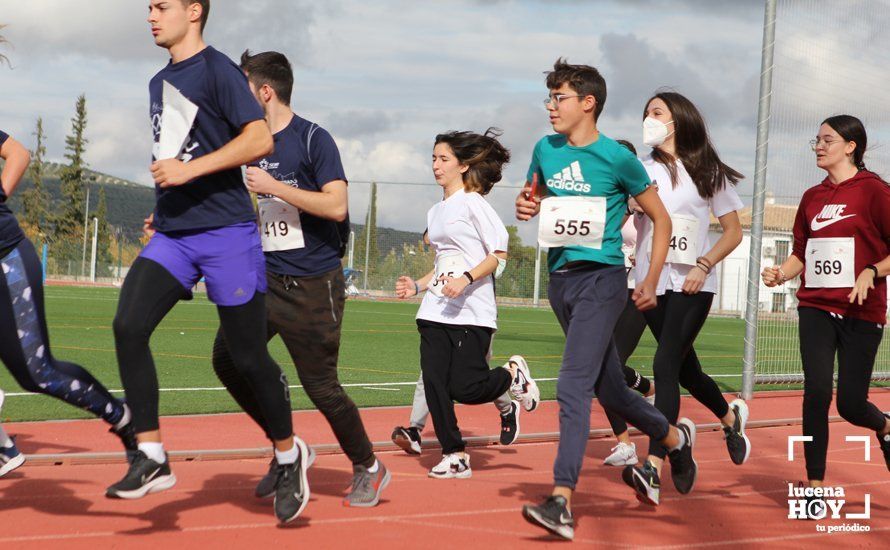 GALERÍA III: XXII Carrera Popular Ciudad de Lucena: Las fotos de la carrera cadete y juvenil y la reservada a personas con discapacidad