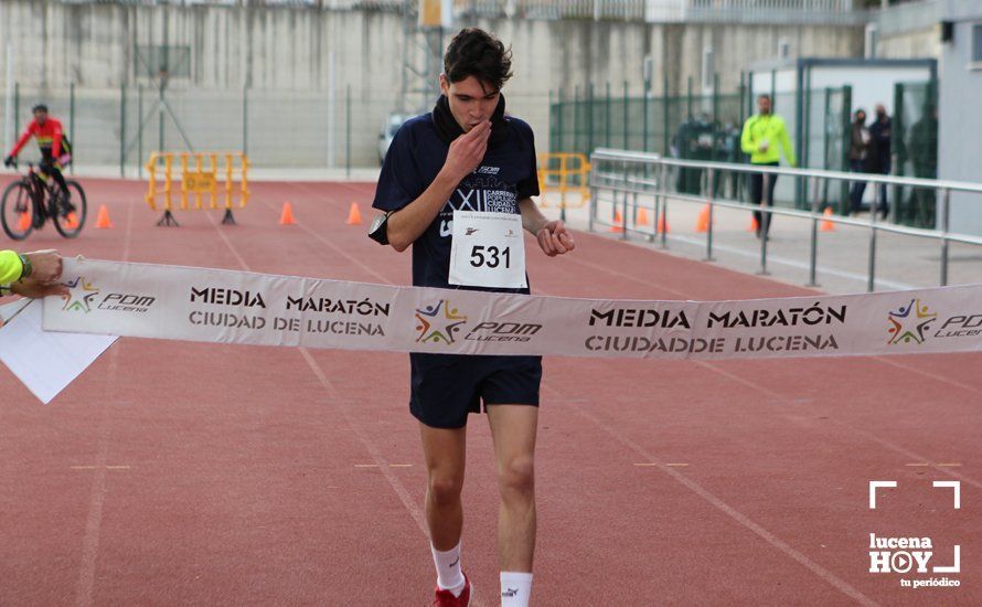 GALERÍA III: XXII Carrera Popular Ciudad de Lucena: Las fotos de la carrera cadete y juvenil y la reservada a personas con discapacidad