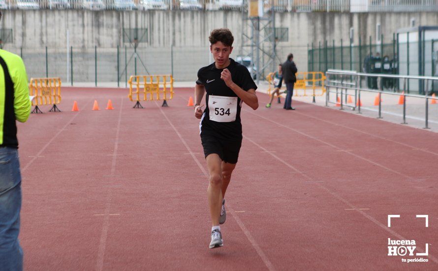 GALERÍA III: XXII Carrera Popular Ciudad de Lucena: Las fotos de la carrera cadete y juvenil y la reservada a personas con discapacidad