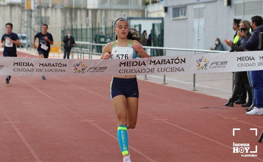 GALERÍA III: XXII Carrera Popular Ciudad de Lucena: Las fotos de la carrera cadete y juvenil y la reservada a personas con discapacidad