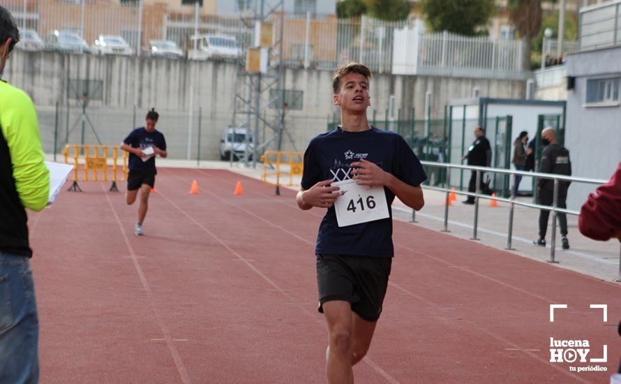 GALERÍA III: XXII Carrera Popular Ciudad de Lucena: Las fotos de la carrera cadete y juvenil y la reservada a personas con discapacidad