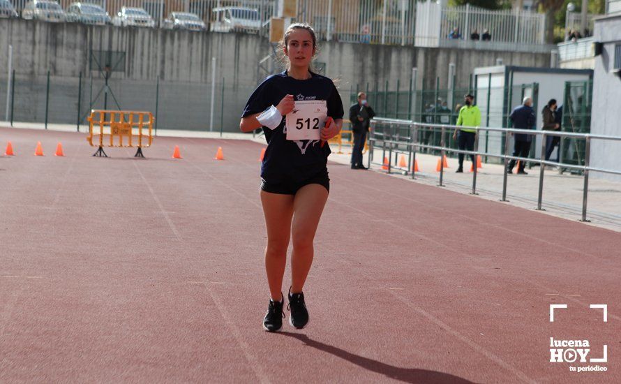 GALERÍA III: XXII Carrera Popular Ciudad de Lucena: Las fotos de la carrera cadete y juvenil y la reservada a personas con discapacidad