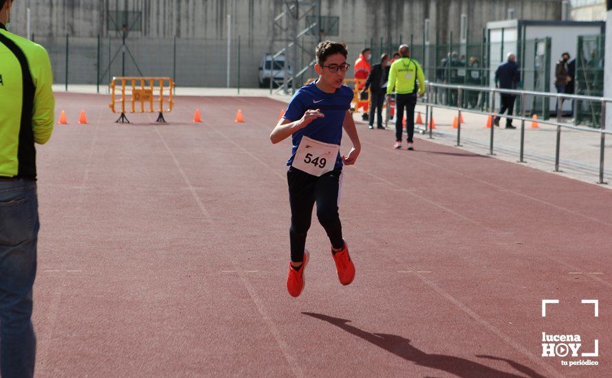 GALERÍA III: XXII Carrera Popular Ciudad de Lucena: Las fotos de la carrera cadete y juvenil y la reservada a personas con discapacidad