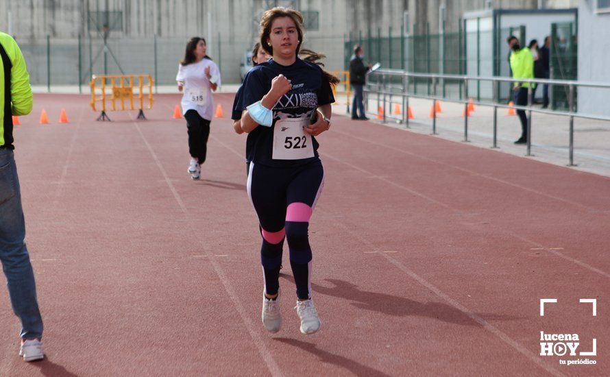 GALERÍA III: XXII Carrera Popular Ciudad de Lucena: Las fotos de la carrera cadete y juvenil y la reservada a personas con discapacidad