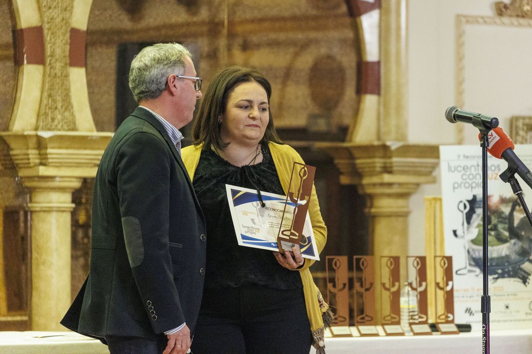 Entrega de los Premios "Lucentinos con luz propia"