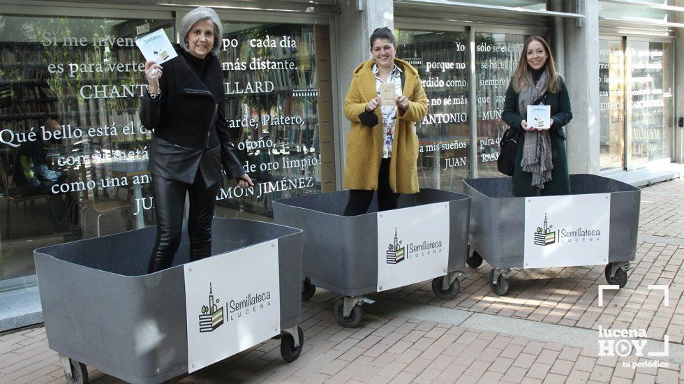  Presentación de la "semillateca", un nuevo proyecto vinculado a la red de huertos urbanos 