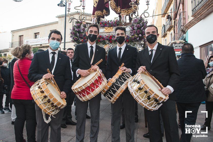 GALERÍA: Los traslados procesionales del Cautivo de Medinaceli, Cristo de la Humillación y Ntro. Padre Jesús de la Crucifixión a San Pedro Mártir en imágenes