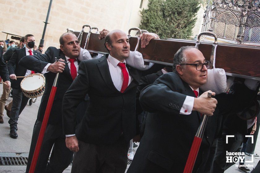 GALERÍA: Los traslados procesionales del Cautivo de Medinaceli, Cristo de la Humillación y Ntro. Padre Jesús de la Crucifixión a San Pedro Mártir en imágenes