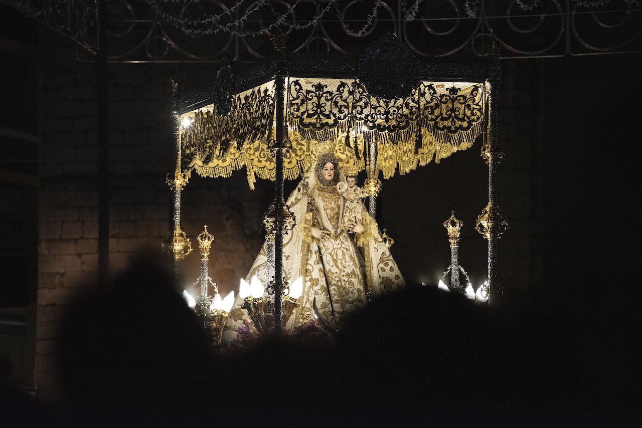 La Virgen de Araceli realizará tres traslados y un breve recorrido por la Plaza Nueva