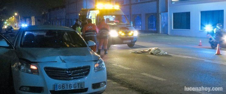  Muere atropellado un hombre en la carretera de Rute 