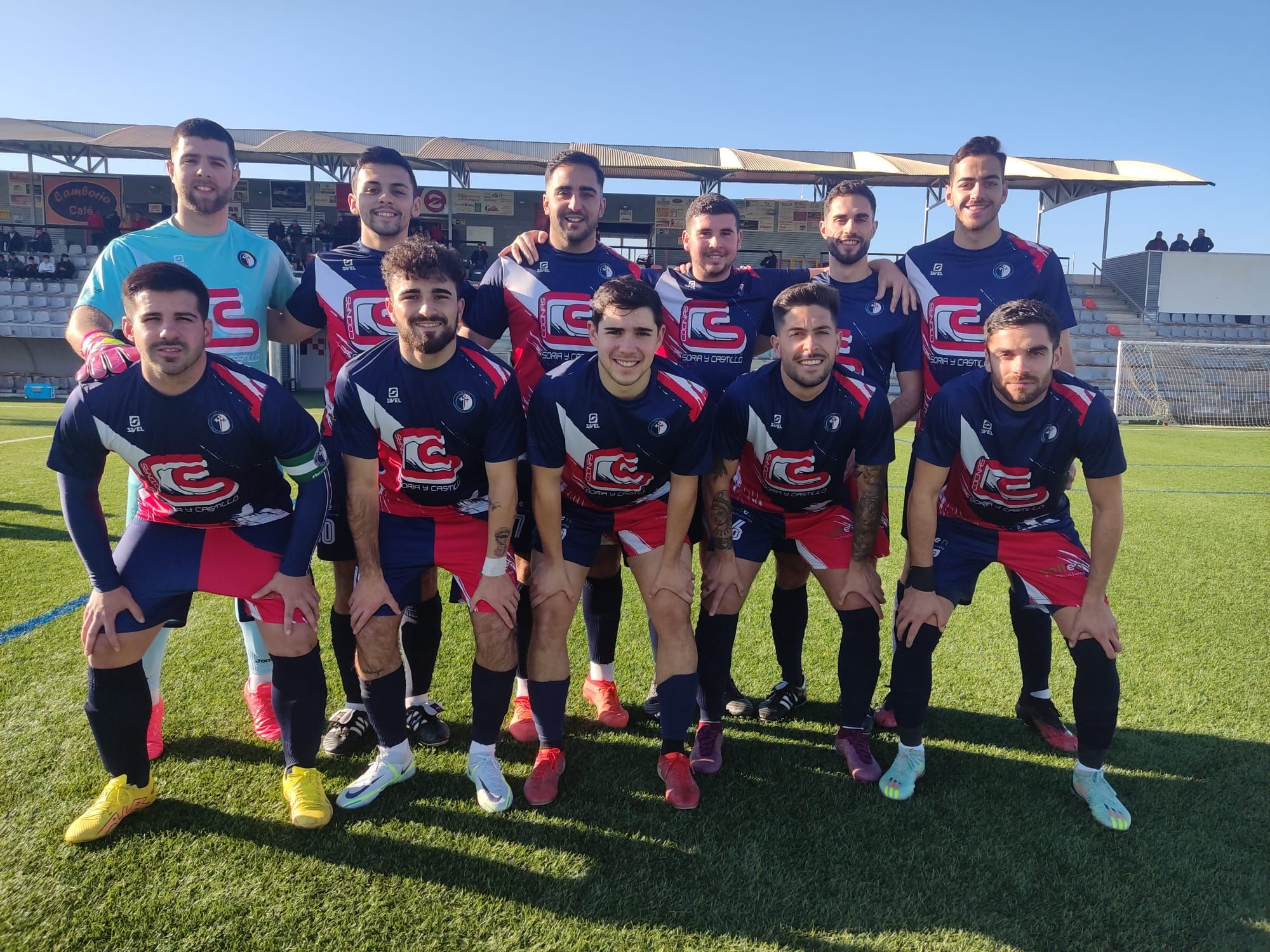 Once inicial del CD Lucecor en su visita a Puente Genil