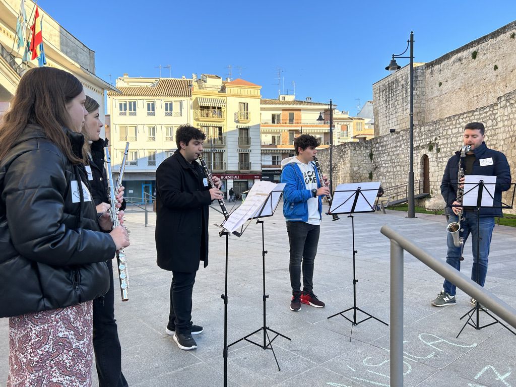 Enclave de Paz con el Conservatorio de Lucena