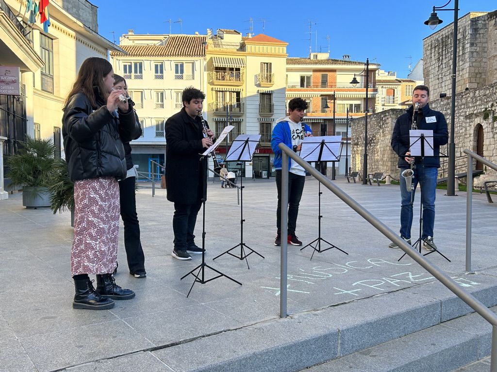 Enclave de Paz con el Conservatorio de Lucena