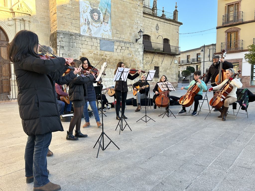 Enclave de Paz con el Conservatorio de Lucena