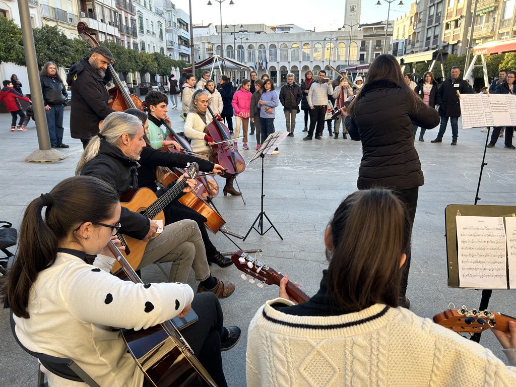 Enclave de Paz con el Conservatorio de Lucena