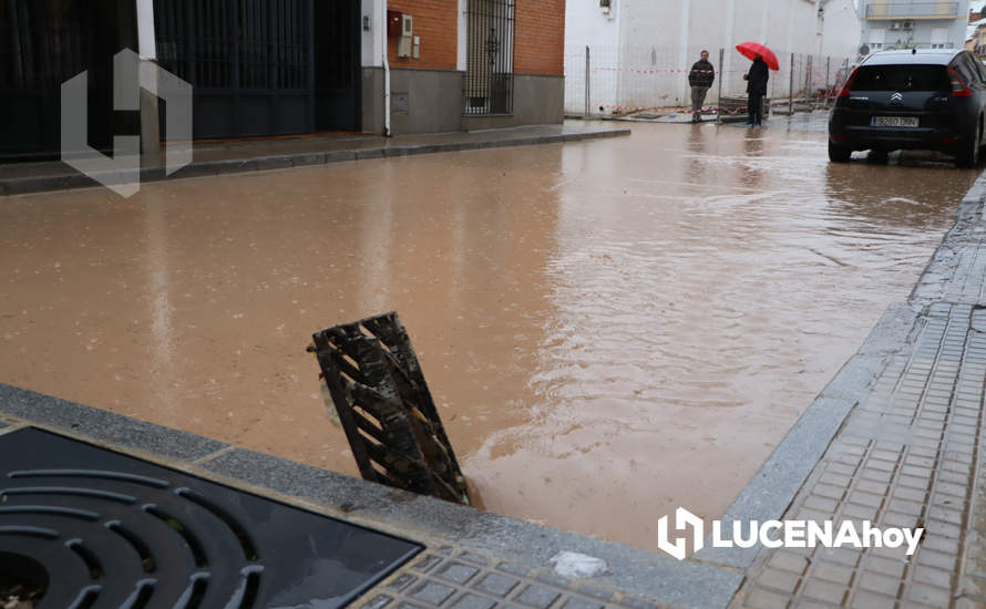 Una de las inundaciones de la calle Zagrilla: tormenta del día 14 de diciembre
