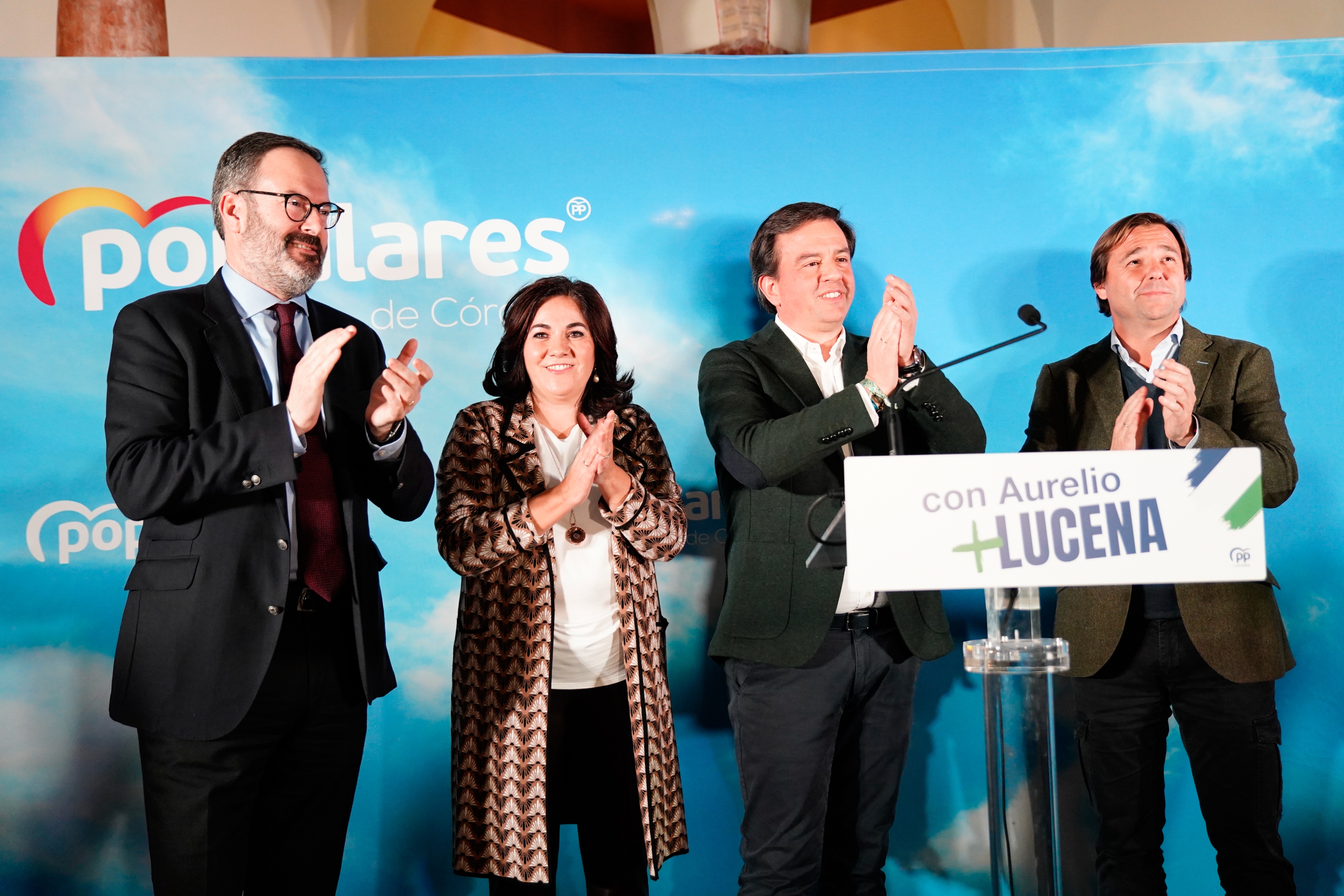 Presentación de la candidatura de Aurelio Fernández