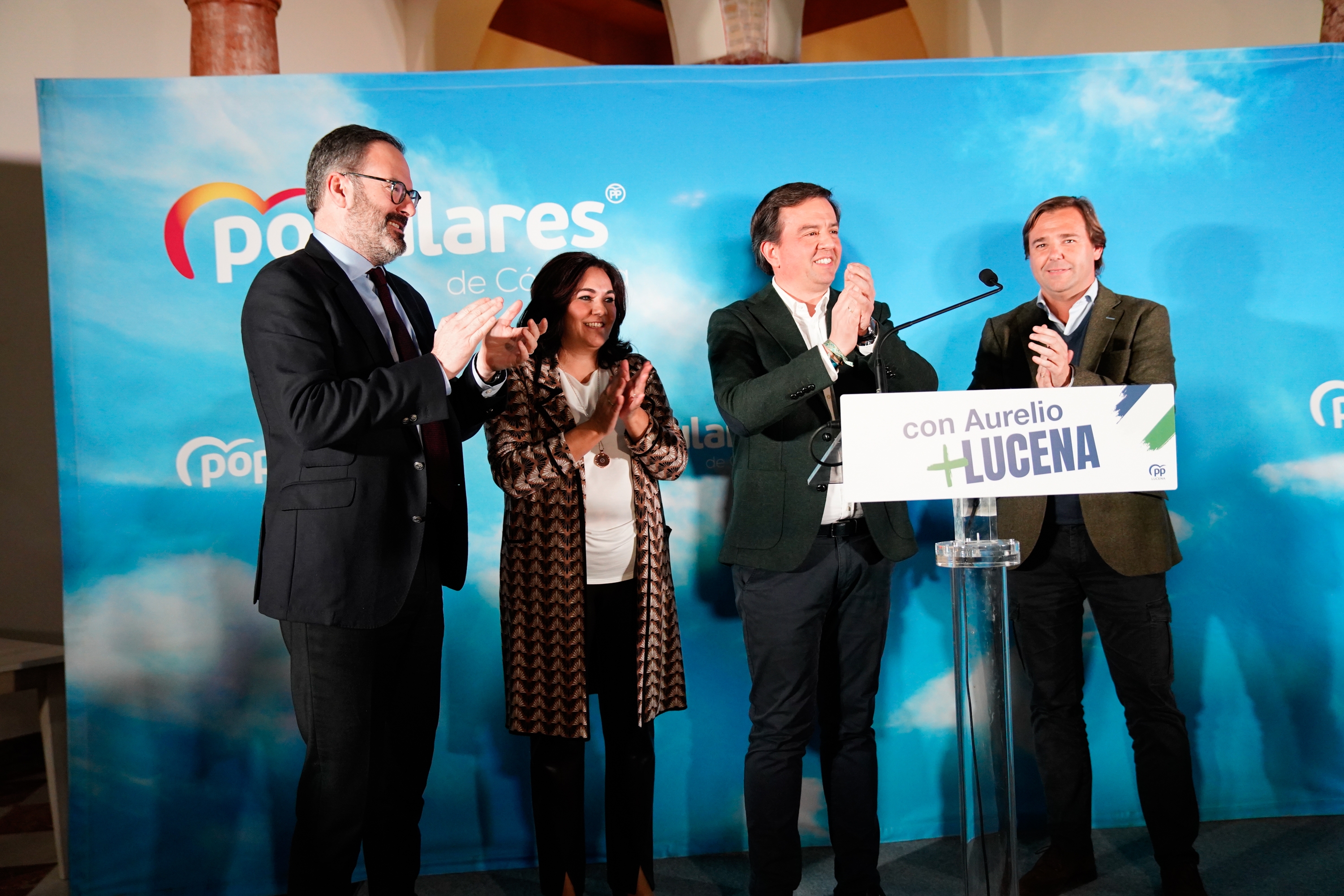 Presentación de la candidatura de Aurelio Fernández